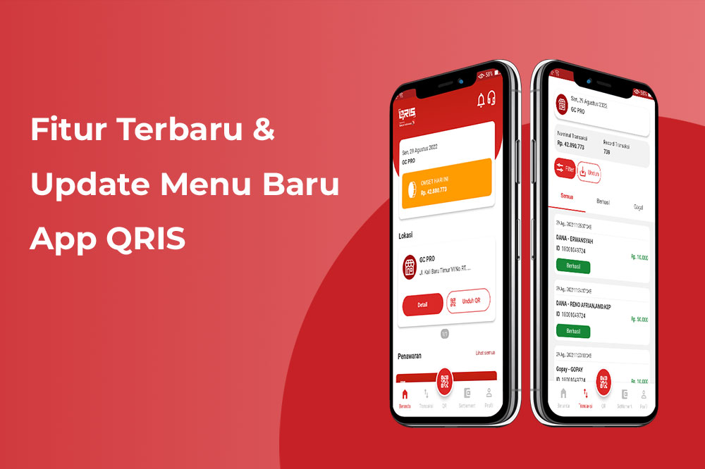 Fitur Terbaru dan Update Menu Baru App QRIS, QRIS, Cara Daftar QRIS